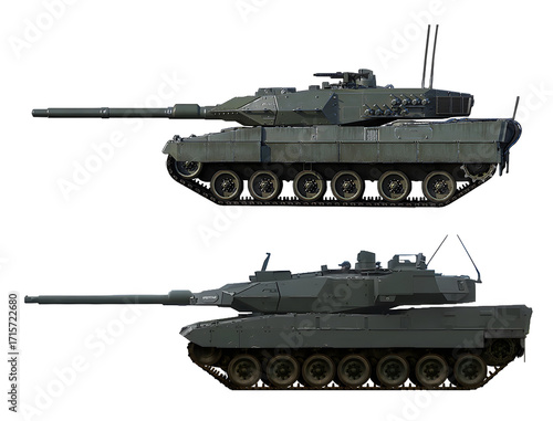 A collection of MBT concepts (top: Leopard 2A6L, bottom: Leopard 2A8). Individual images, in full size, can be found in the portfolio or by name in the site search