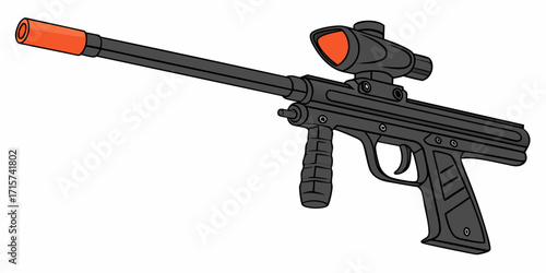 Close-up of rifle
