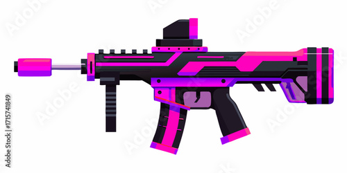 Close-up of rifle
