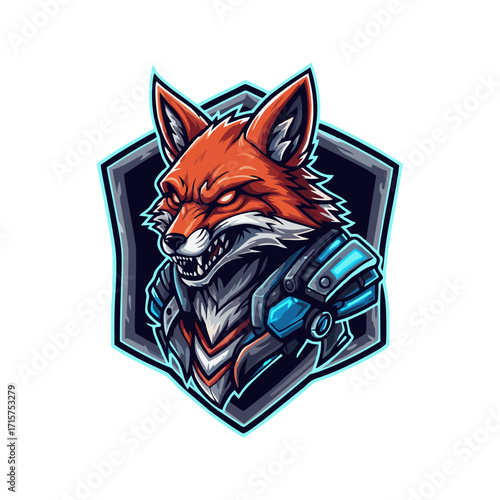 The best logo fox vector