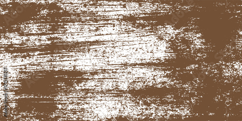Vintage weathered brown wood and rusty metal grunge texture background