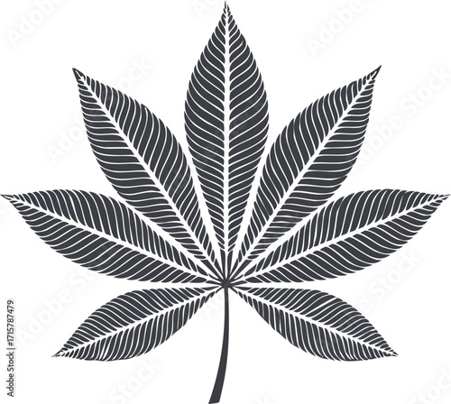 cannabis leaf vector illustration