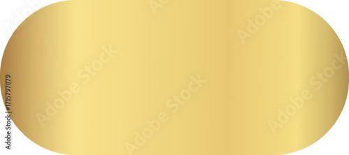 Embossed Plate Gold Label Banner — Luxury Metallic Badge for Premium Promotion