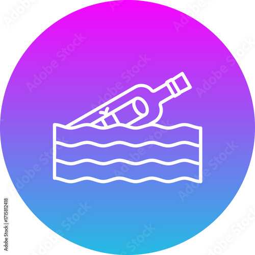 Message in a bottle Icon