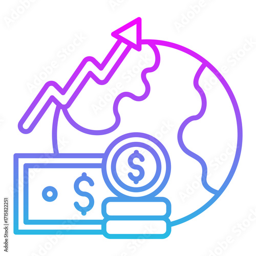 Global economy Icon