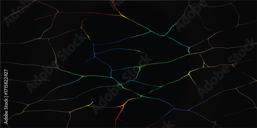 An electrifying abstract fractal illustration of blue and white energy lines against a dark background