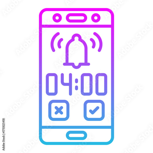 Mobile alarm Icon