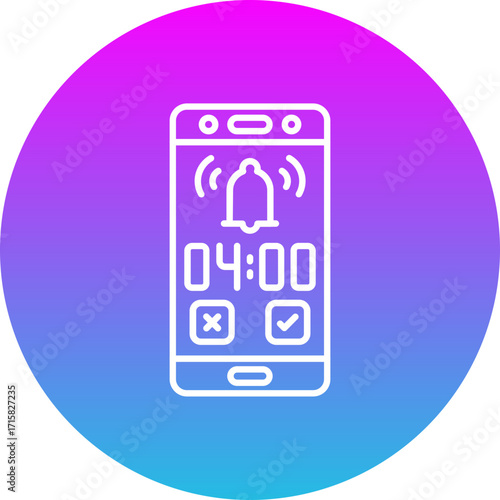 Mobile alarm Icon