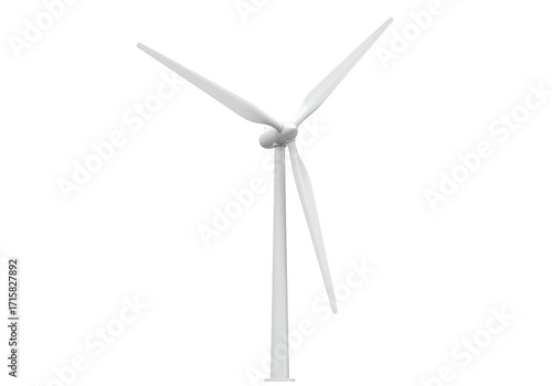 Isolated Wind Turbine Generator Structure Power Technology Green Energy Sustainability