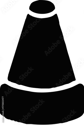 Pastry Tip – Minimalist Vector Flat Style in a Naive Design for Baking Tools and Culinary Art

