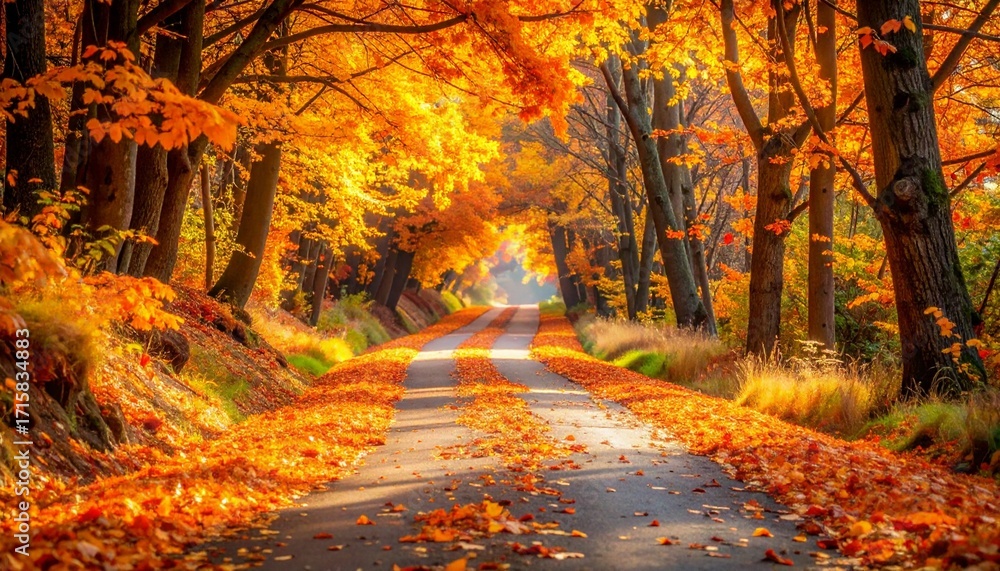 Fototapeta premium autumn image