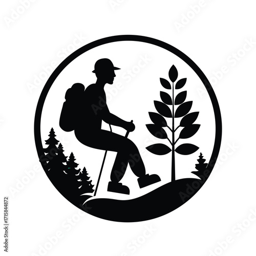 A silhouette vector cartoon illustration of a hockey player in winter and a surfer in the summer water