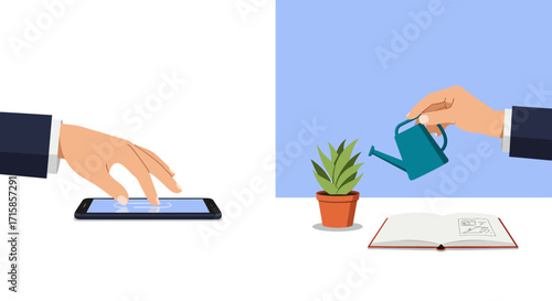 Seamless Wealth Building: Elegant Digital Finance Vector for Modern Investors