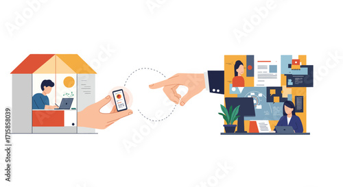 Elegant Digital Finance: Swift Wealth Growth Vector for Modern Investors