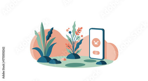 Premium Flat Design Finance: Guiding Millennial & Gen Z Investors Towards Elegant Digital Wealth Management