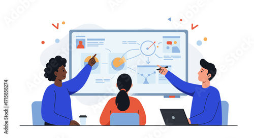 Elevated Digital Finance: Premium Vector Art for Visionary Millennial & Gen Z Investors