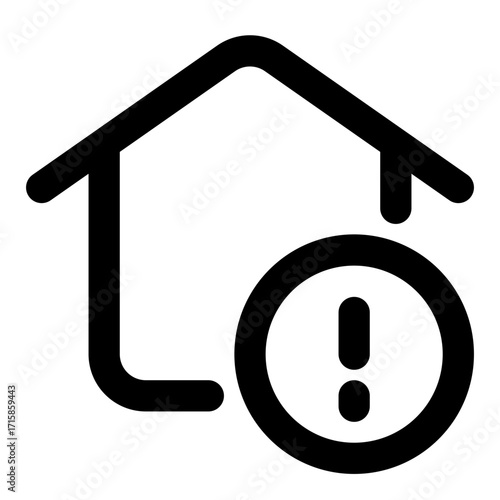 smart home outline icon set