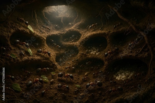 inside an anthill