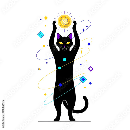 Cosmic Cat Guardian