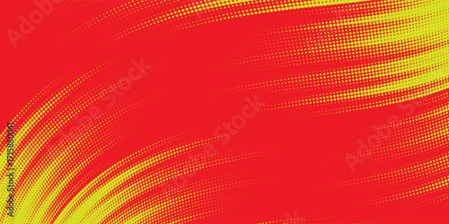red and yellow brush wrap car sticker pattern abstract banner sporty lines red and yellow color combination grunge brush pattern racing motorsport design, Eps 10.