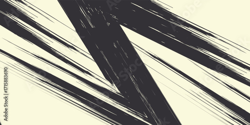 Hand-drawn rough green brushstrokes with a spray texture. The brushstroke texture is thick and rough.