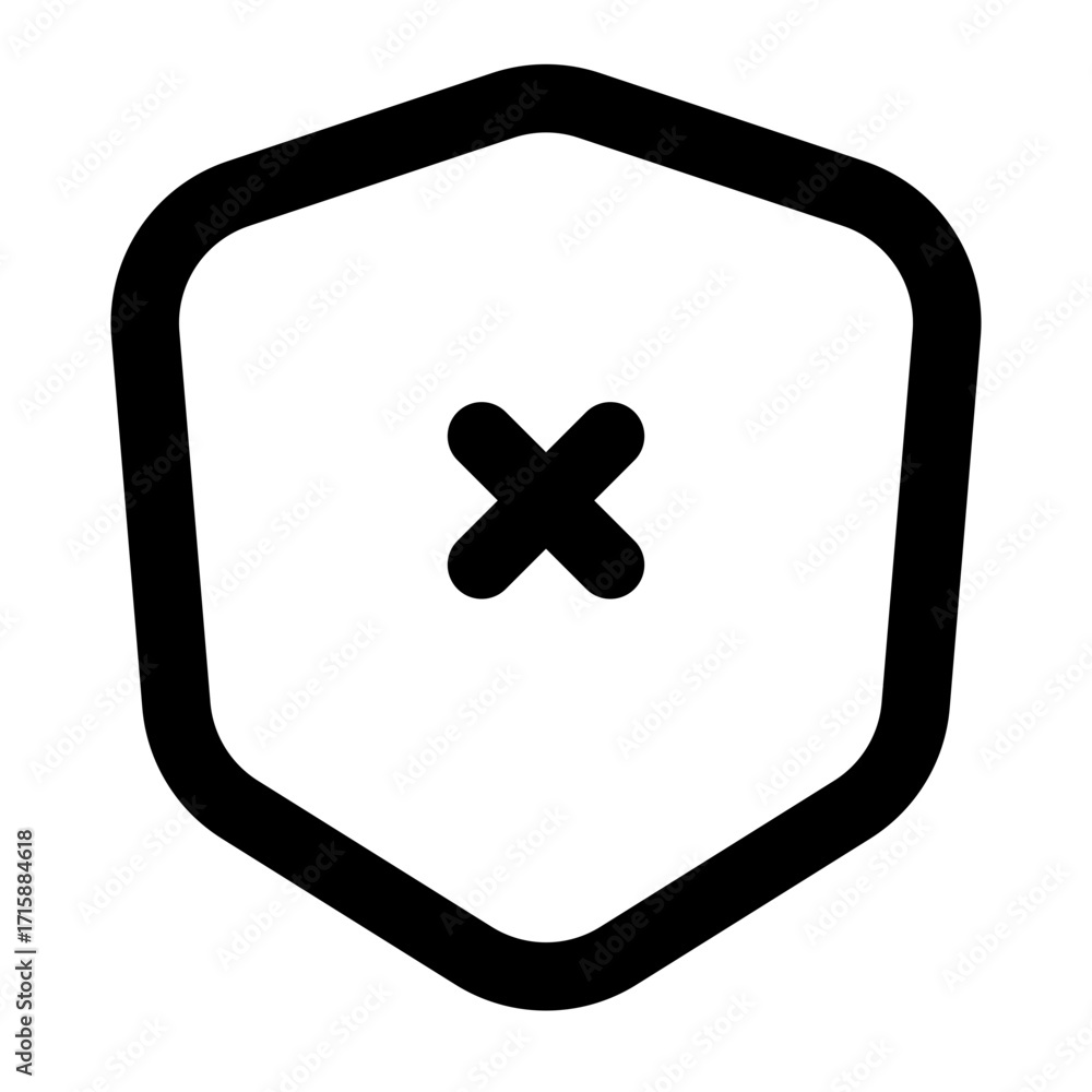 Fototapeta premium user interface essential outline icon set