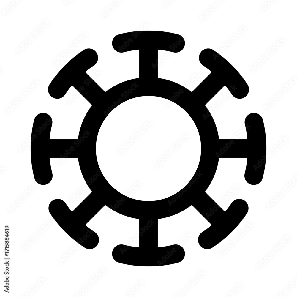 Obraz premium user interface essential outline icon set