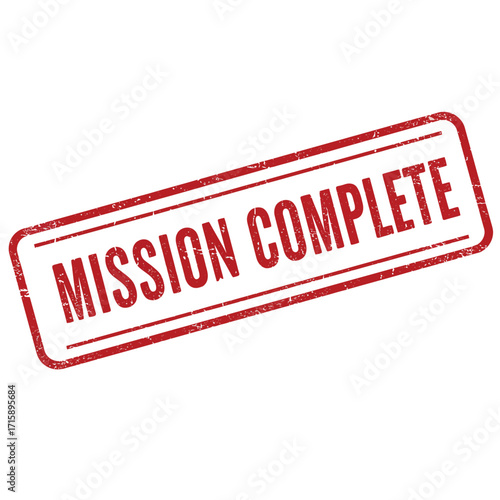 A red rectangular stamp displaying the word complete in white lettering