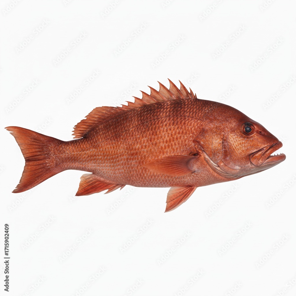 Fototapeta premium fish on a white background