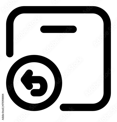 shipping outline icon set