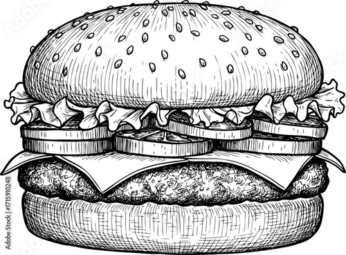 Hamburger Sketch