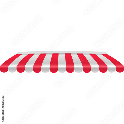 Outdoor Striped Awning