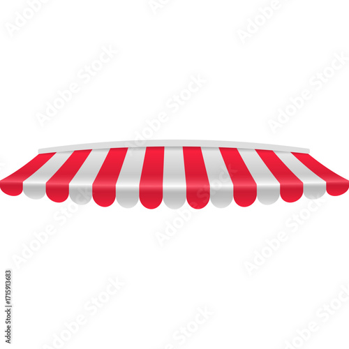 Outdoor Striped Awning