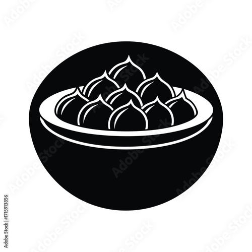 Manti Dumplings Bowl Icon