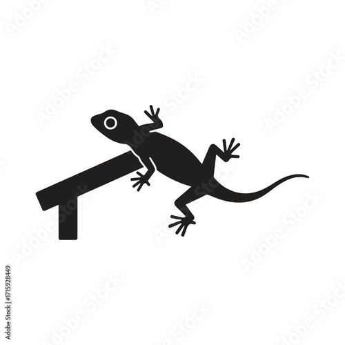 Minimal lizard window design perfect for eco housing projects and villa branding