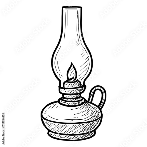 Classic Kerosene Lamp 1