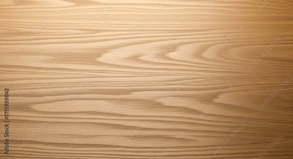 Obraz premium Close Up Light Beige Wood Grain Texture.