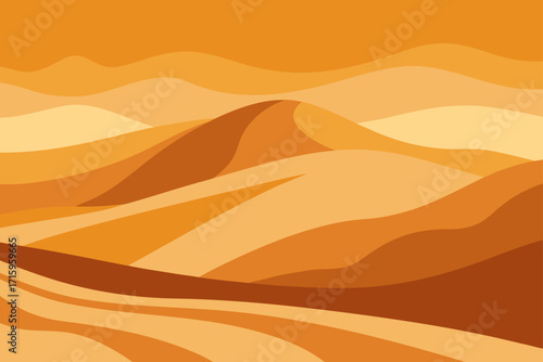 Desert Sand Marble With Warm Tones Background