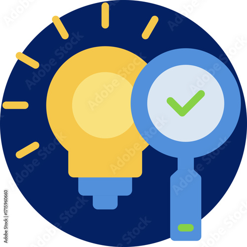 Research icon isolated on white background. vector illustration icon for digital nomad