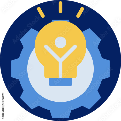 Strategy icon isolated on white background. vector illustration icon for digital nomad