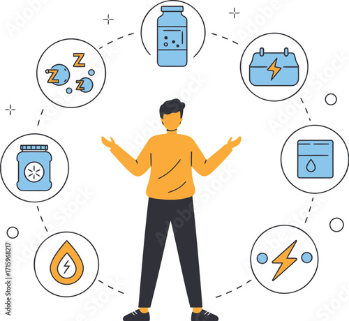 Managing Energy Sources for Sustainable Living
