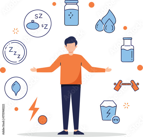 Holistic Health and Wellness Lifestyle Concept