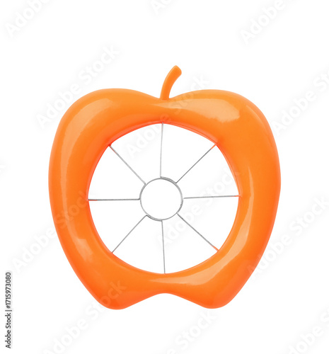 Photography Front view of orange fruit cutter