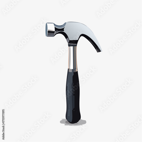 A versatile manual tool for construction, repair, and DIY projects, featuring a metal head and ergonomic handle for effective hammering and nail removal