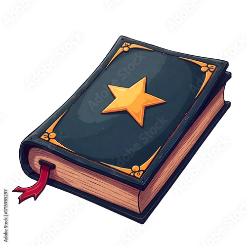 Black magic  book on Halloween