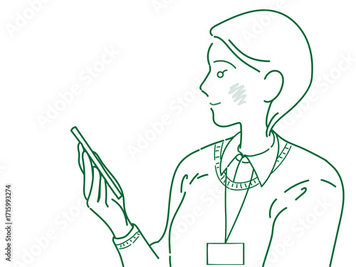 イラスト　女性