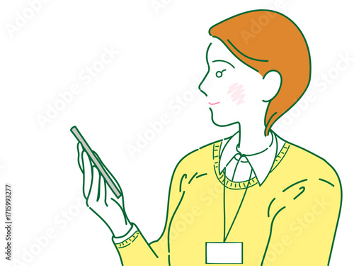 イラスト　女性