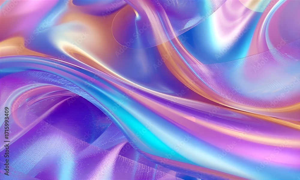 Naklejka premium soft watercolor-inspired abstract background with pastel tones, paper texture, and smooth blending gradients. 