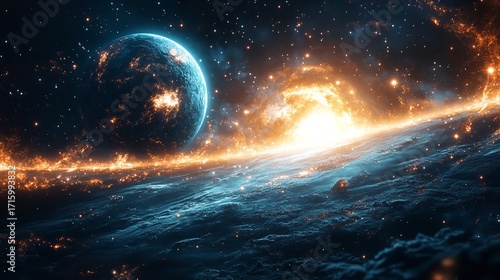 Celestial Body: A Cosmic Landscape