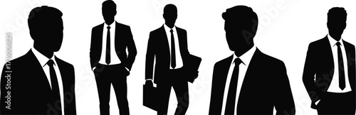 Business silhouettes, corporate professionals, office executives, teamwork, leadership, negotiation, productivity, finance, management, success, strategy, partnership